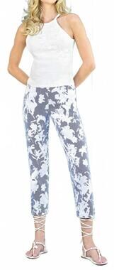 NEW ROBELL lena ankle grazers in deep cobalt blue